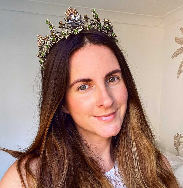 Bandolete Feita à Mão Rainha da Floresta