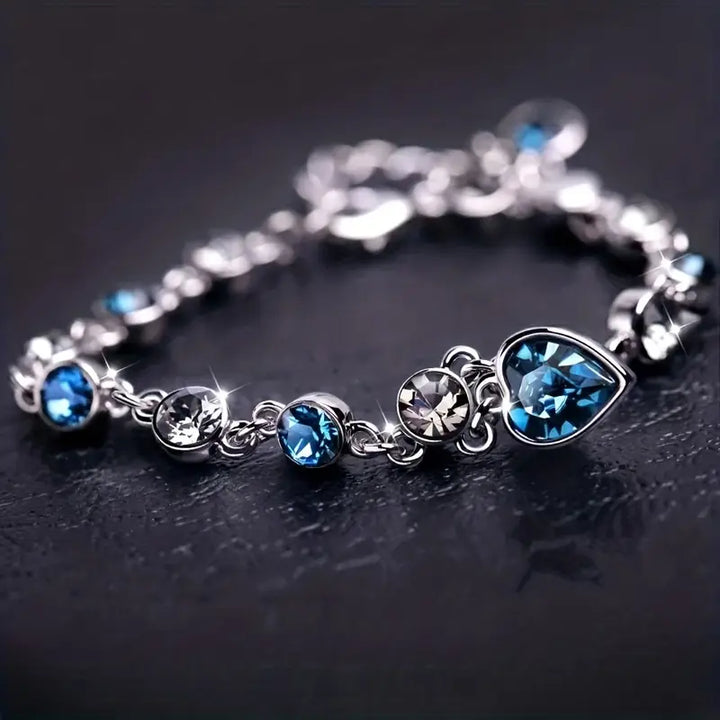 Pulseira Coração do Oceano Radiante