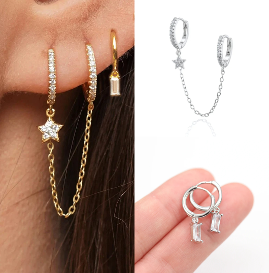 Conjunto de Brincos Cindy