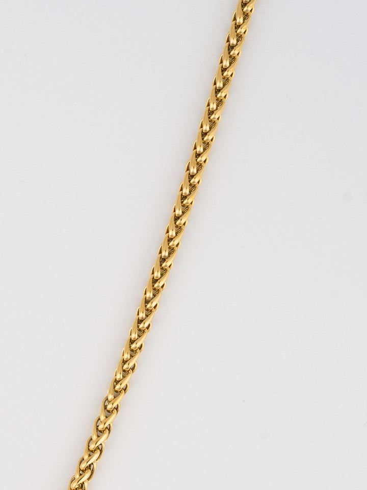 CORRENTE ESPIGA 3 MM | Ouro 18K