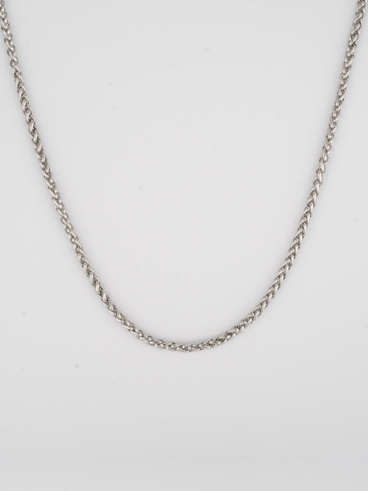 CORRENTE ESPIGA 3 MM | Prata
