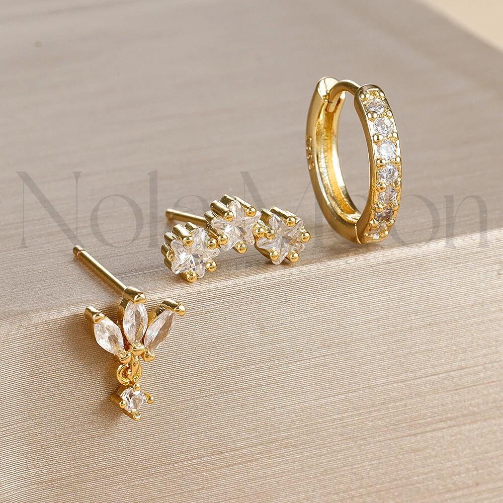 Conjunto de Brincos Lia