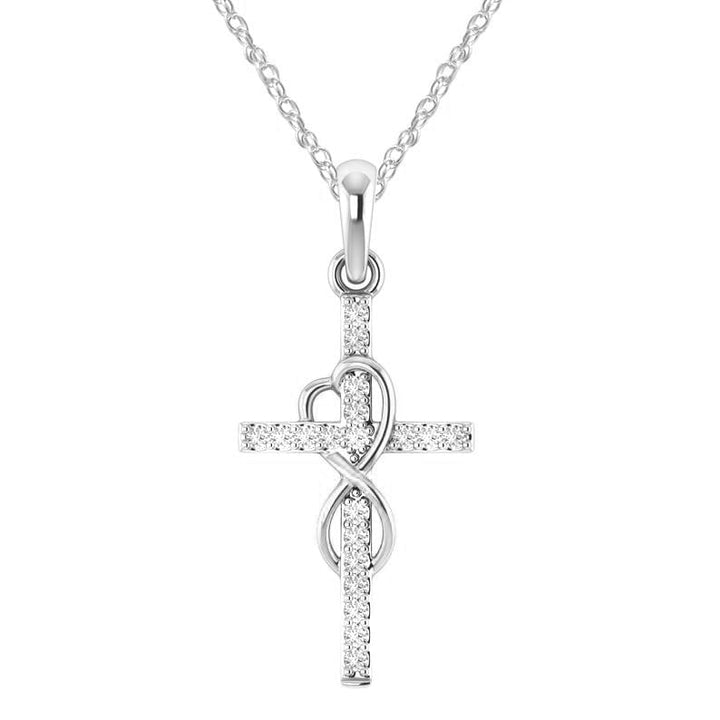 Colar Crucifixo com Infinito Blessed