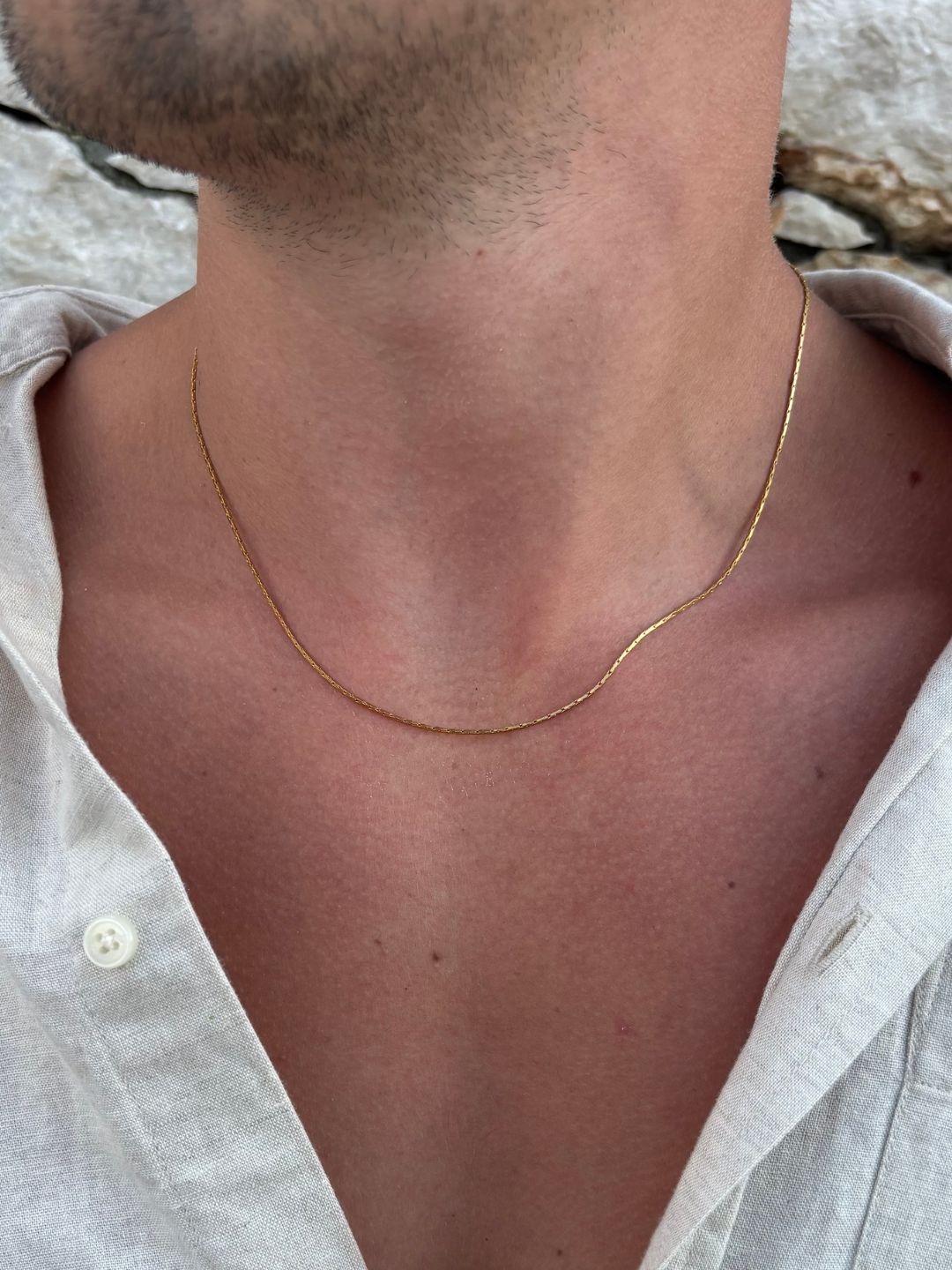 CORRENTE FIO | Ouro 18K