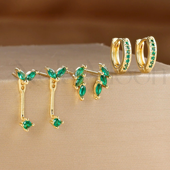 Conjunto de Brincos Mia