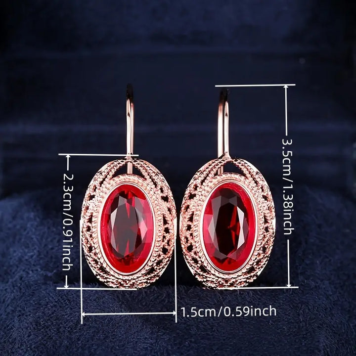 Brincos Talessia Rougefort | Ouro Rosa