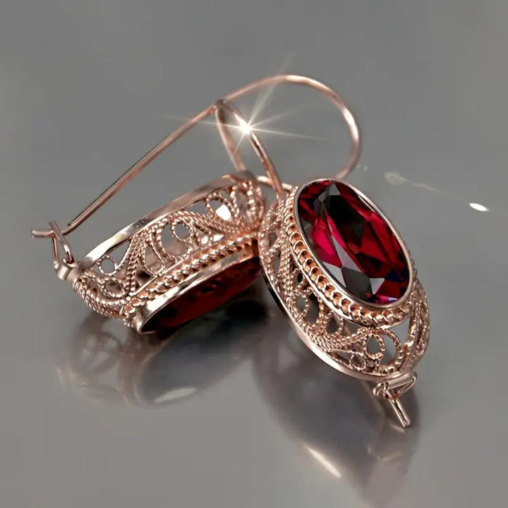 Brincos Talessia Rougefort | Ouro Rosa