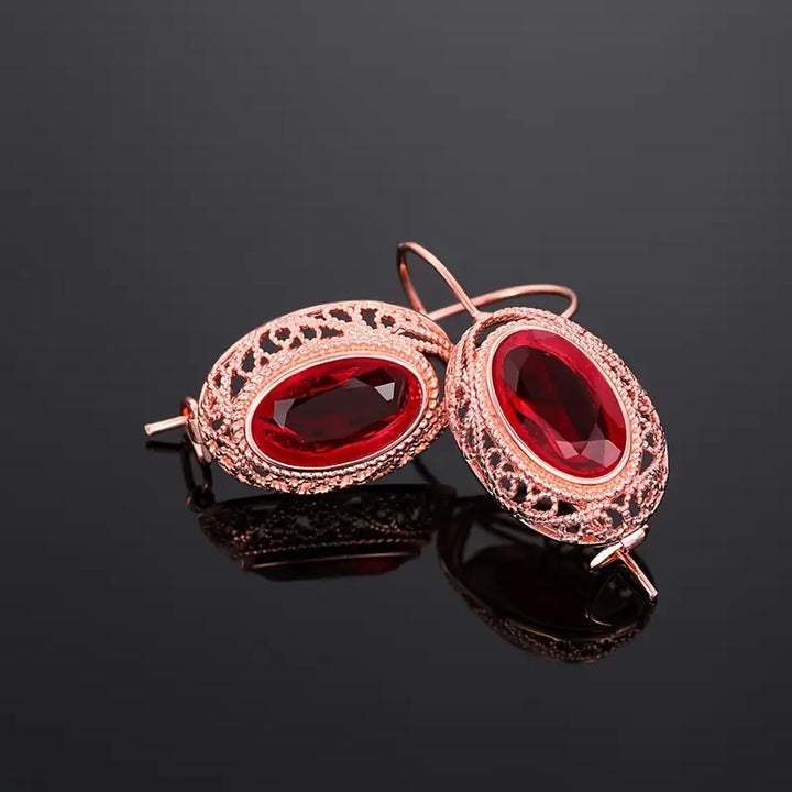 Brincos Talessia Rougefort | Ouro Rosa
