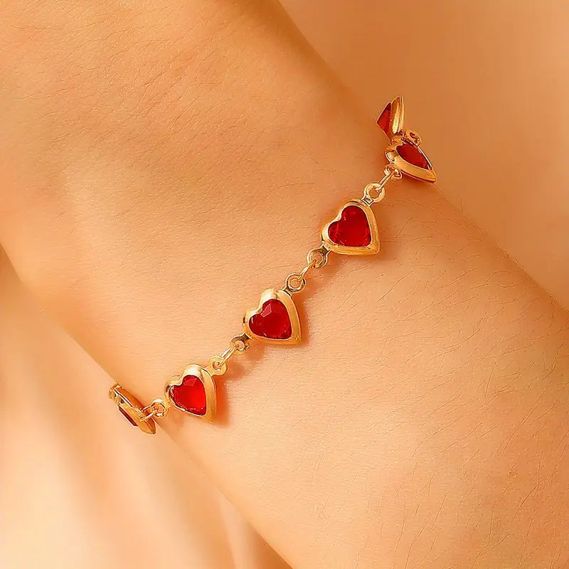 Pulseira Ophelyra Garnetelle | Ouro