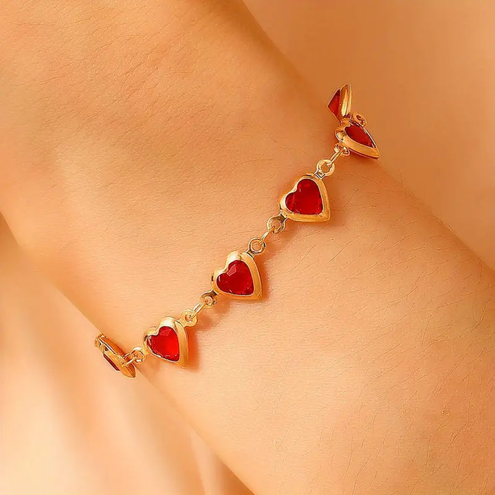Pulseira Ophelyra Garnetelle | Ouro