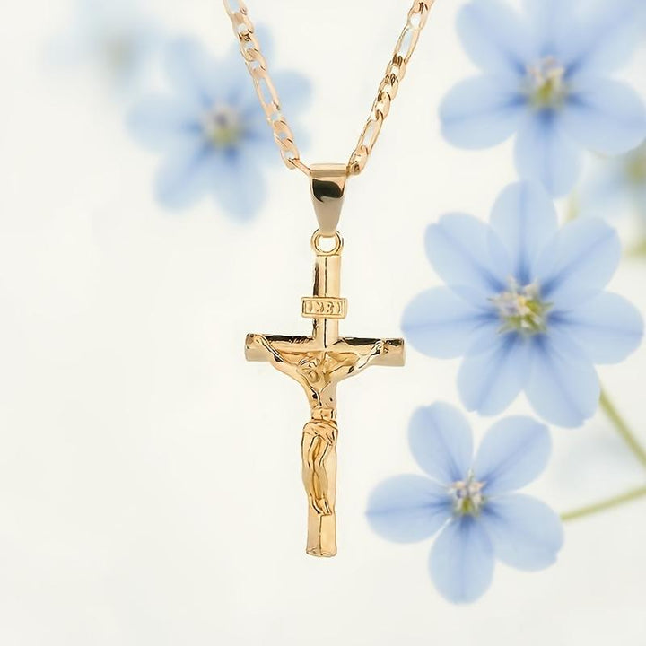 Colar com Cruz de Jesus