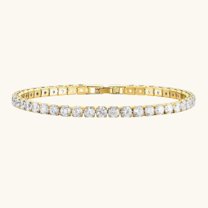 PULSEIRA TÉNIS DOURADA