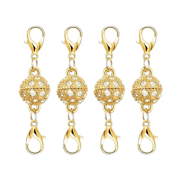 Conjunto de 4 Fechos Magnéticos para Colar