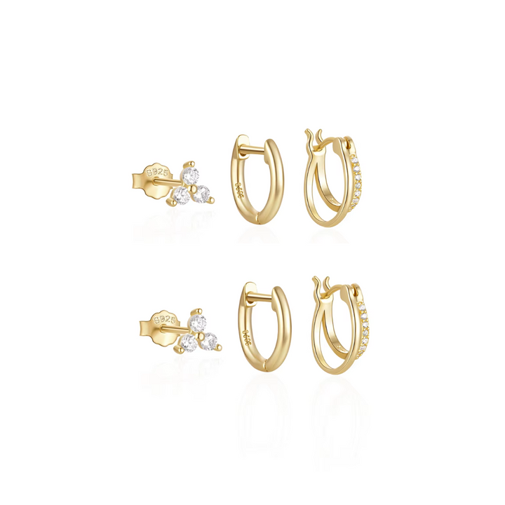 Conjunto de Brincos Thalia