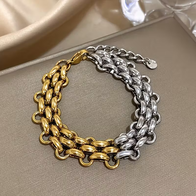 Pulseira de Corrente Cubana