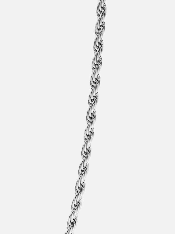 CORRENTE CORDA 3 MM | Prata