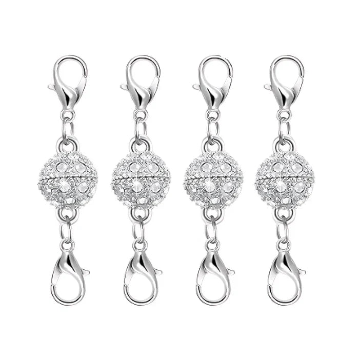 Conjunto de 4 Fechos Magnéticos para Colar