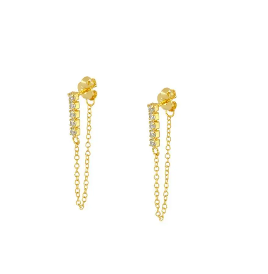 Conjunto de Brincos Amalfi, Aço 316L
