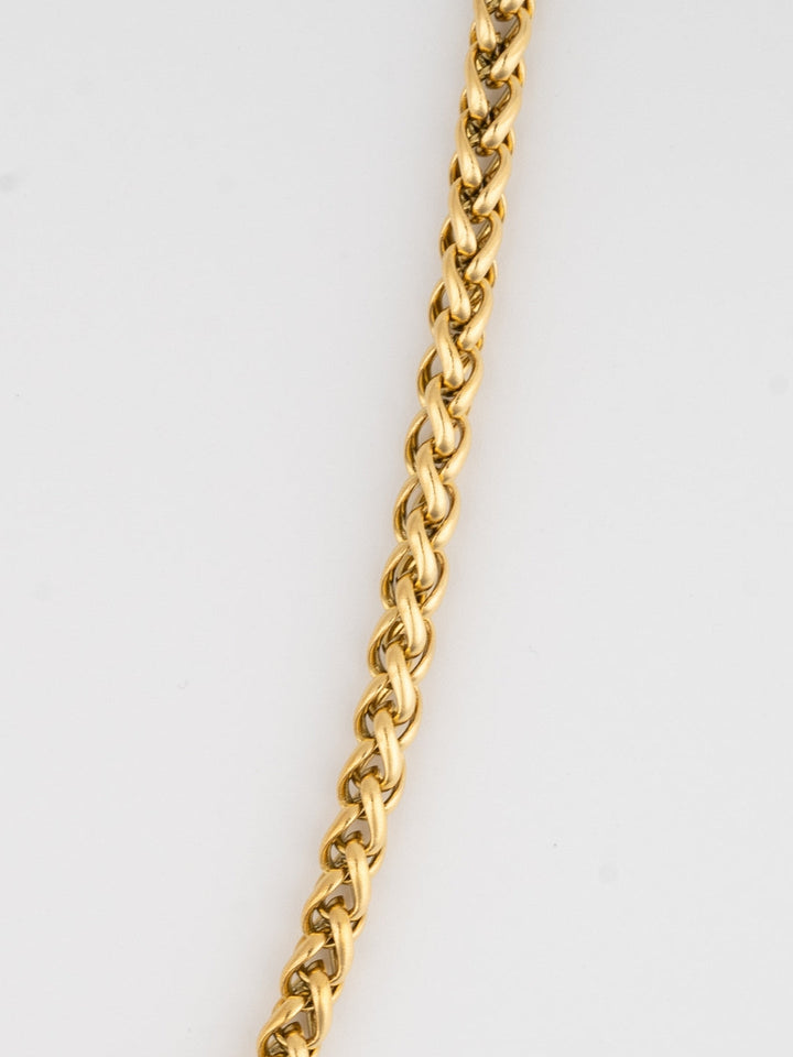 CORRENTE ESPIGA 5 MM | Ouro 18K