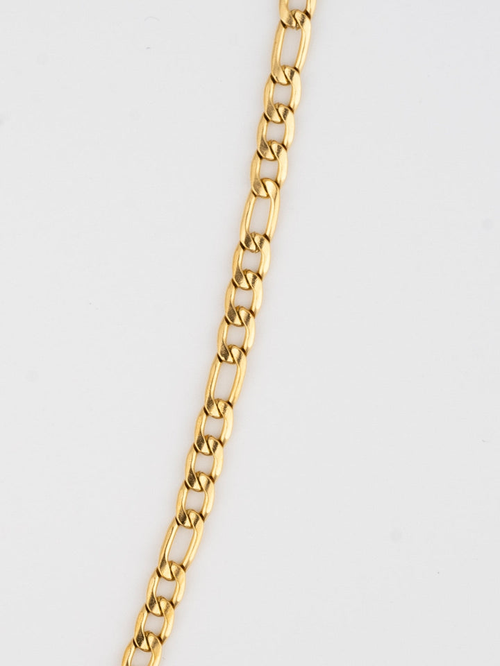 CORRENTE FIGARO 5 MM | Ouro 18K