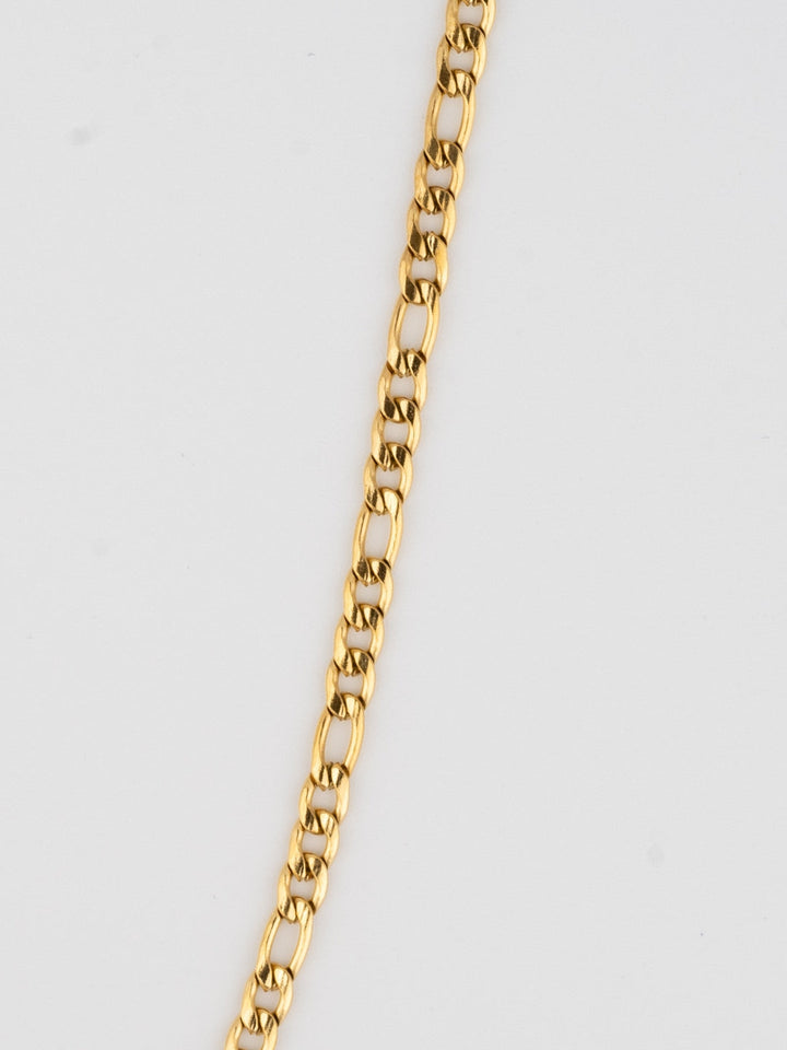CORRENTE FIGARO 3 MM | Ouro 18K