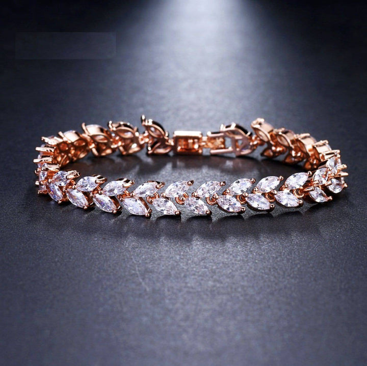 Pulseira Jennie com Folhas