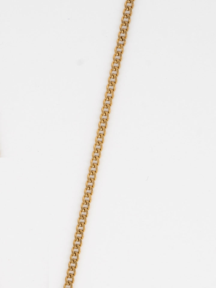 CORRENTE COM CRUZ | Ouro 18K