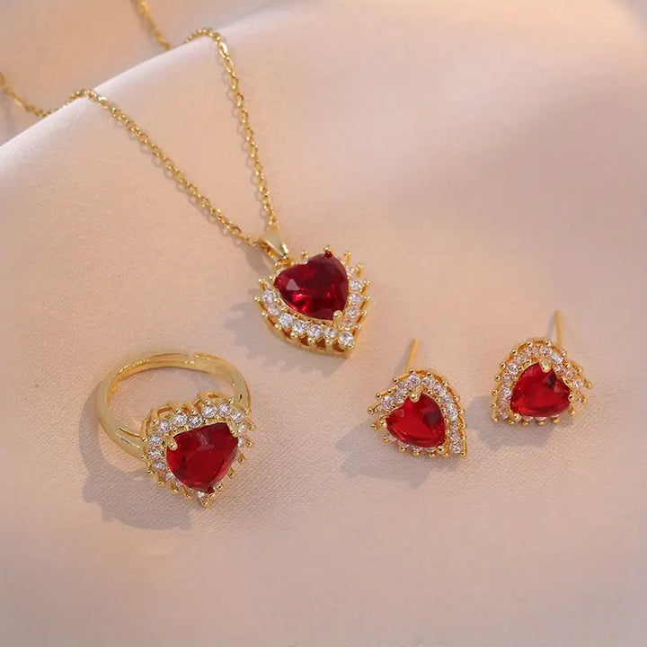 Conjunto de Joias Anavelle Roubella | Ouro