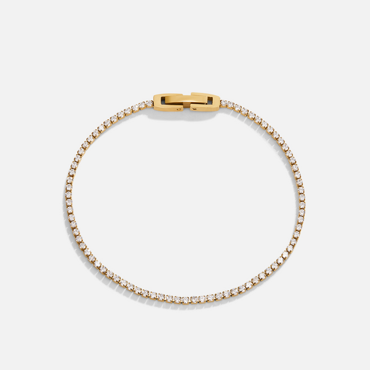 Pulseira Dourada Niyah com Cristais