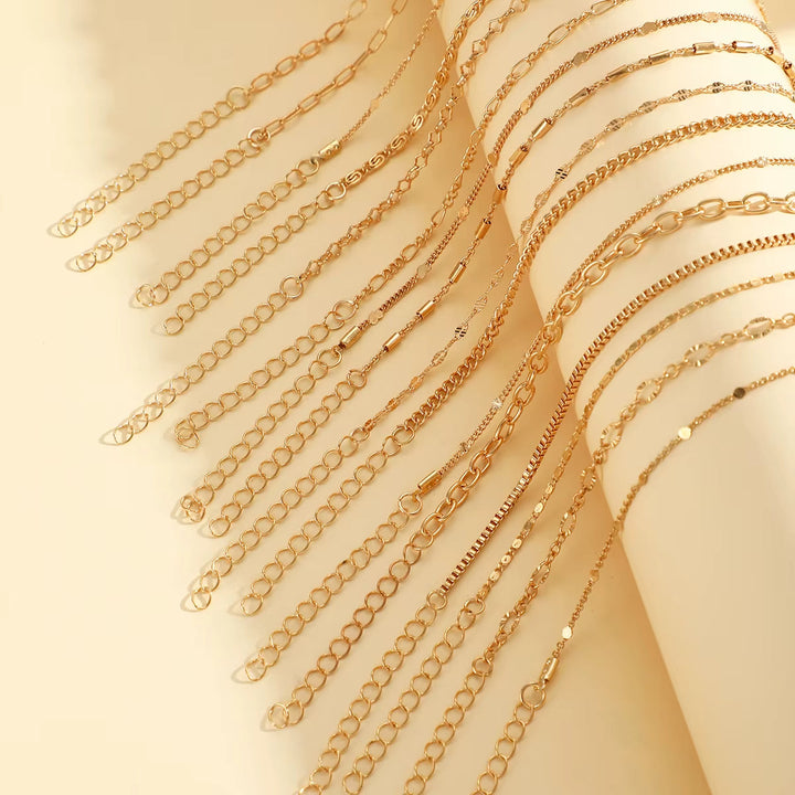 Conjunto de 16 Pulseiras Clássicas