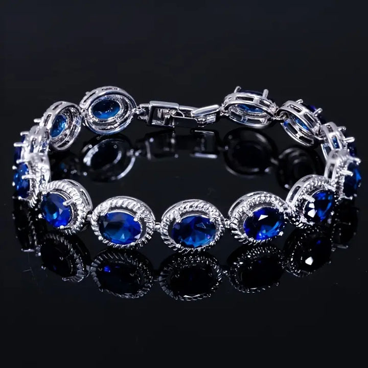 Pulseira de Safira Intemporal