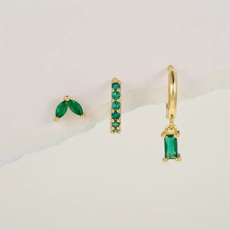 Conjunto de Brincos Noelle