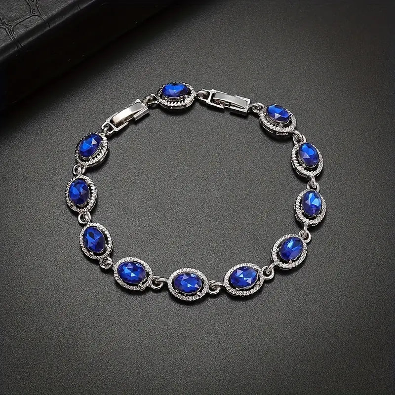 Pulseira de Safira Intemporal