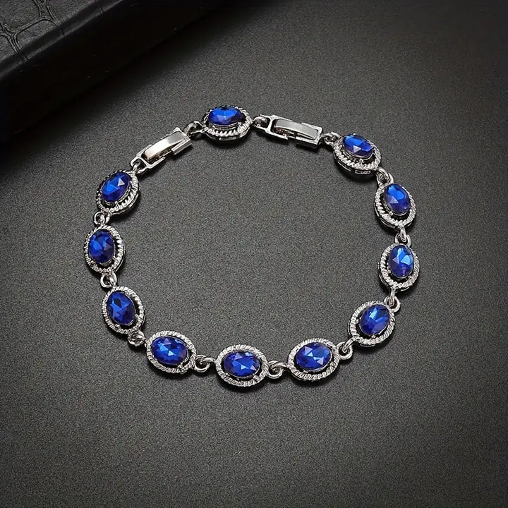 Pulseira de Safira Intemporal