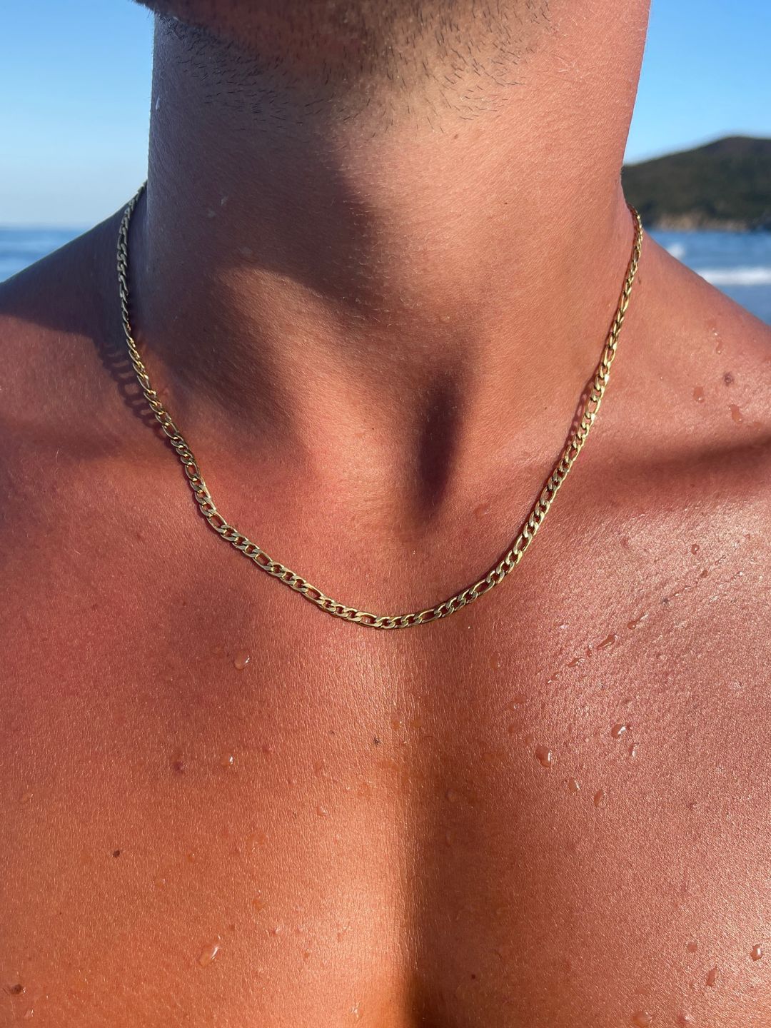 CORRENTE FIGARO 3 MM | Ouro 18K