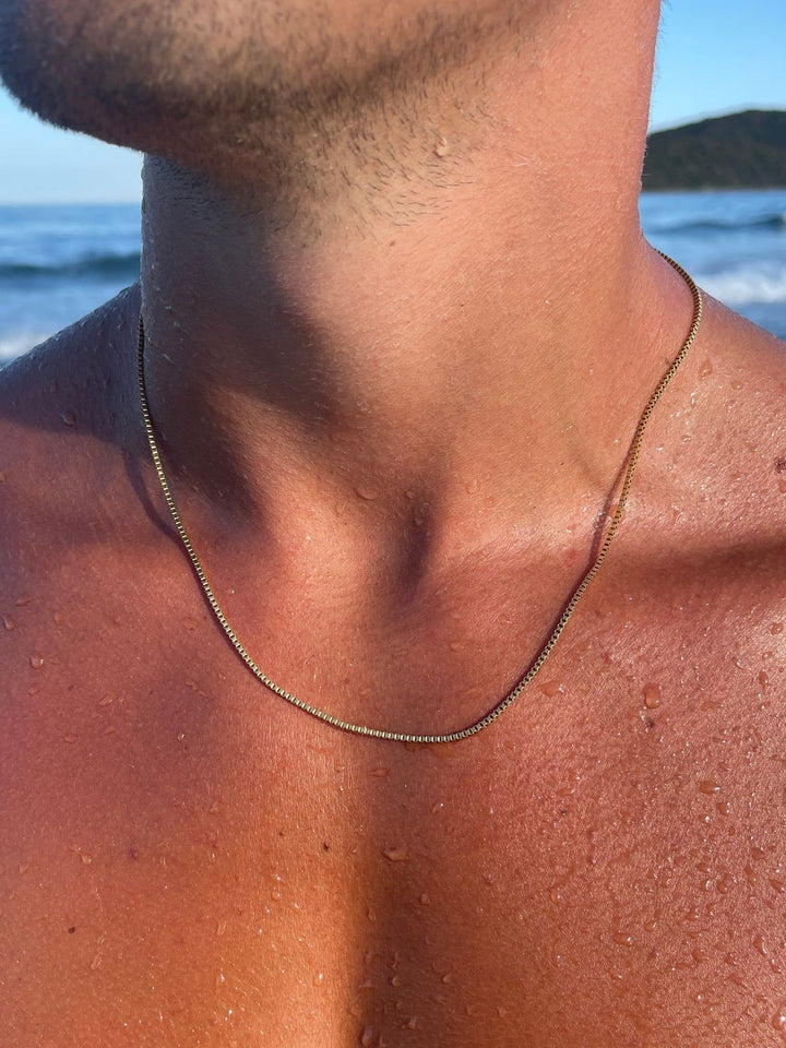 CORRENTE BOX | Ouro 18K
