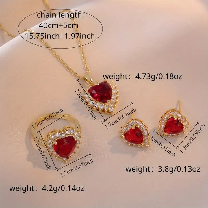 Conjunto de Joias Anavelle Roubella | Ouro