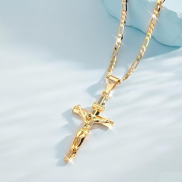 Colar com Cruz de Jesus