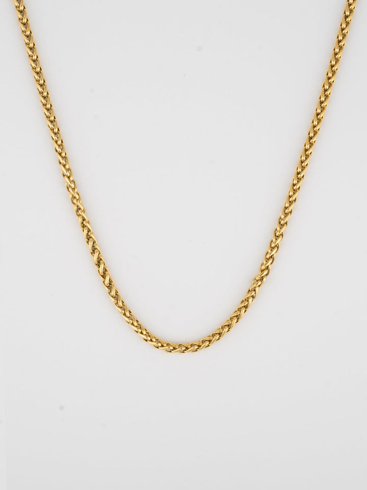 CORRENTE ESPIGA 3 MM | Ouro 18K