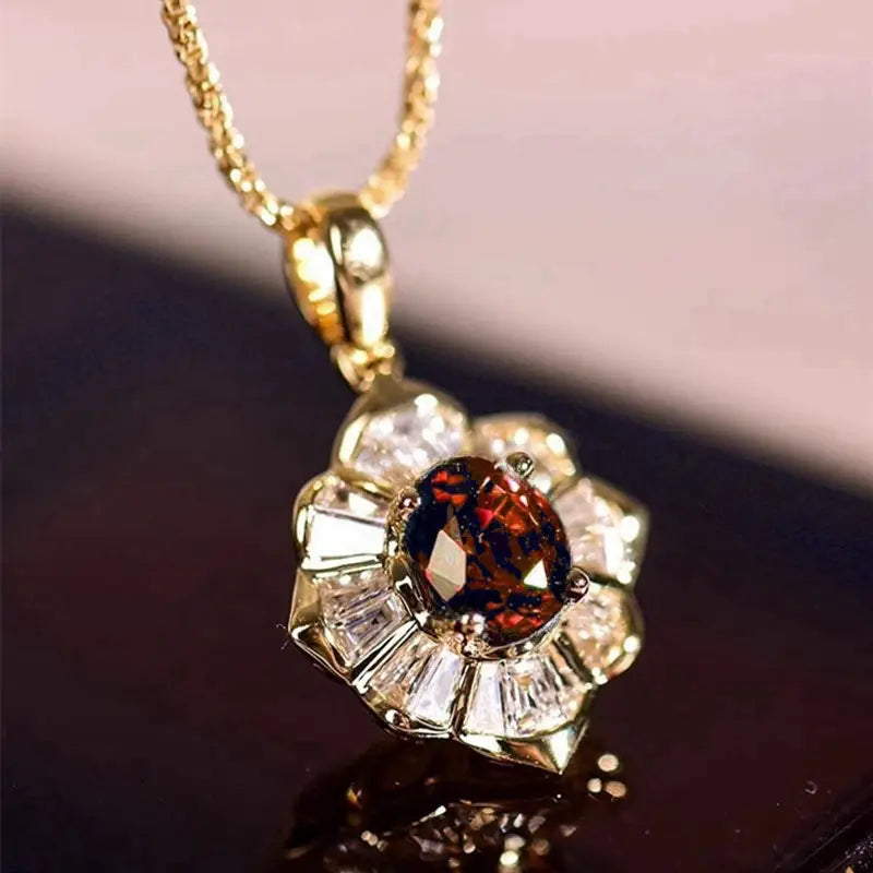 Colar Kavella Solcrimson | Ouro