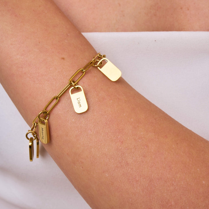 Pulseira Personalizada com Pendentes