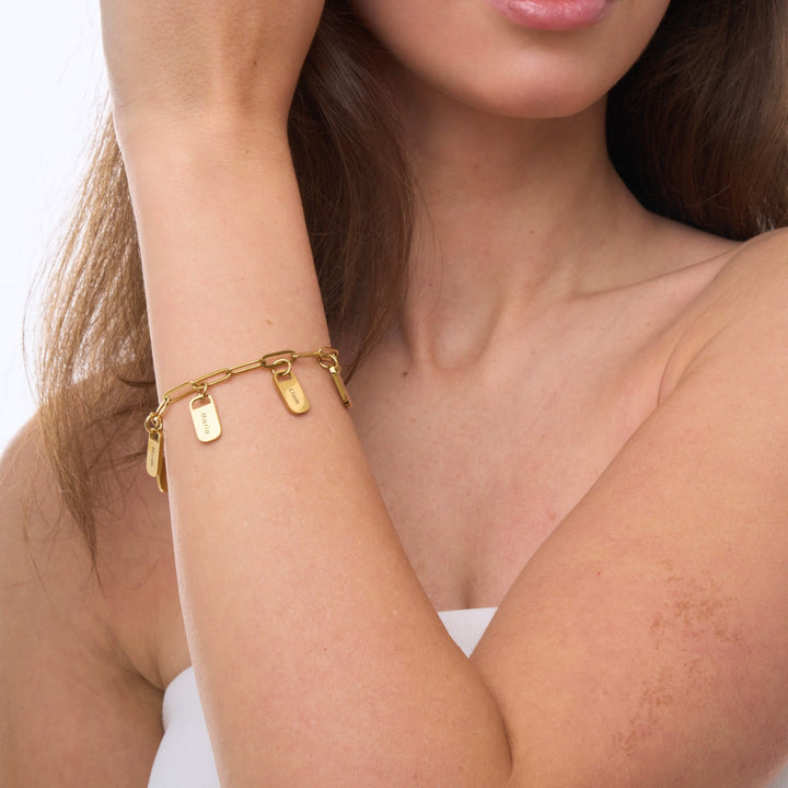 Pulseira Personalizada com Pendentes