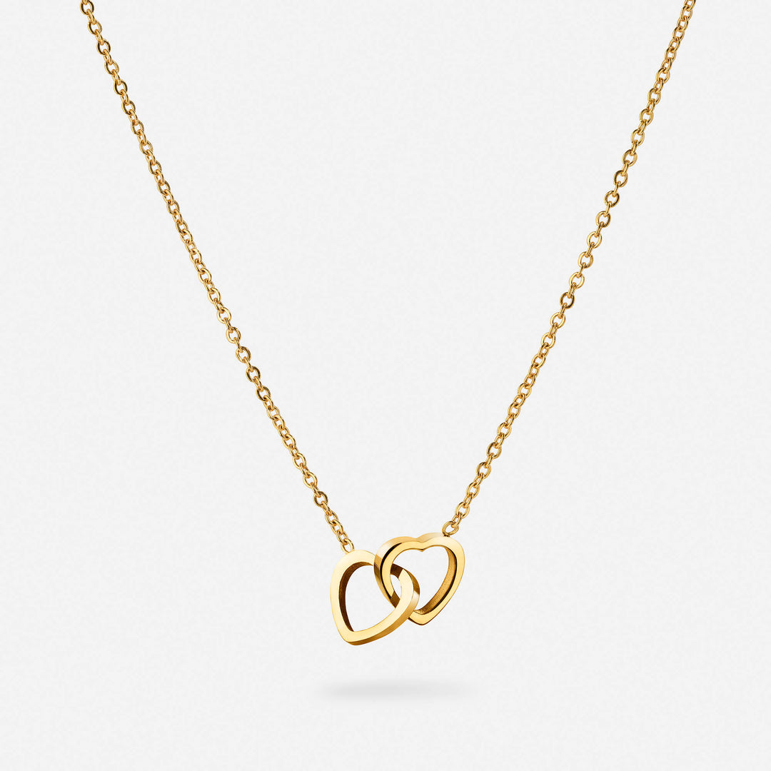 Colar Personalizado com Dois Corações
