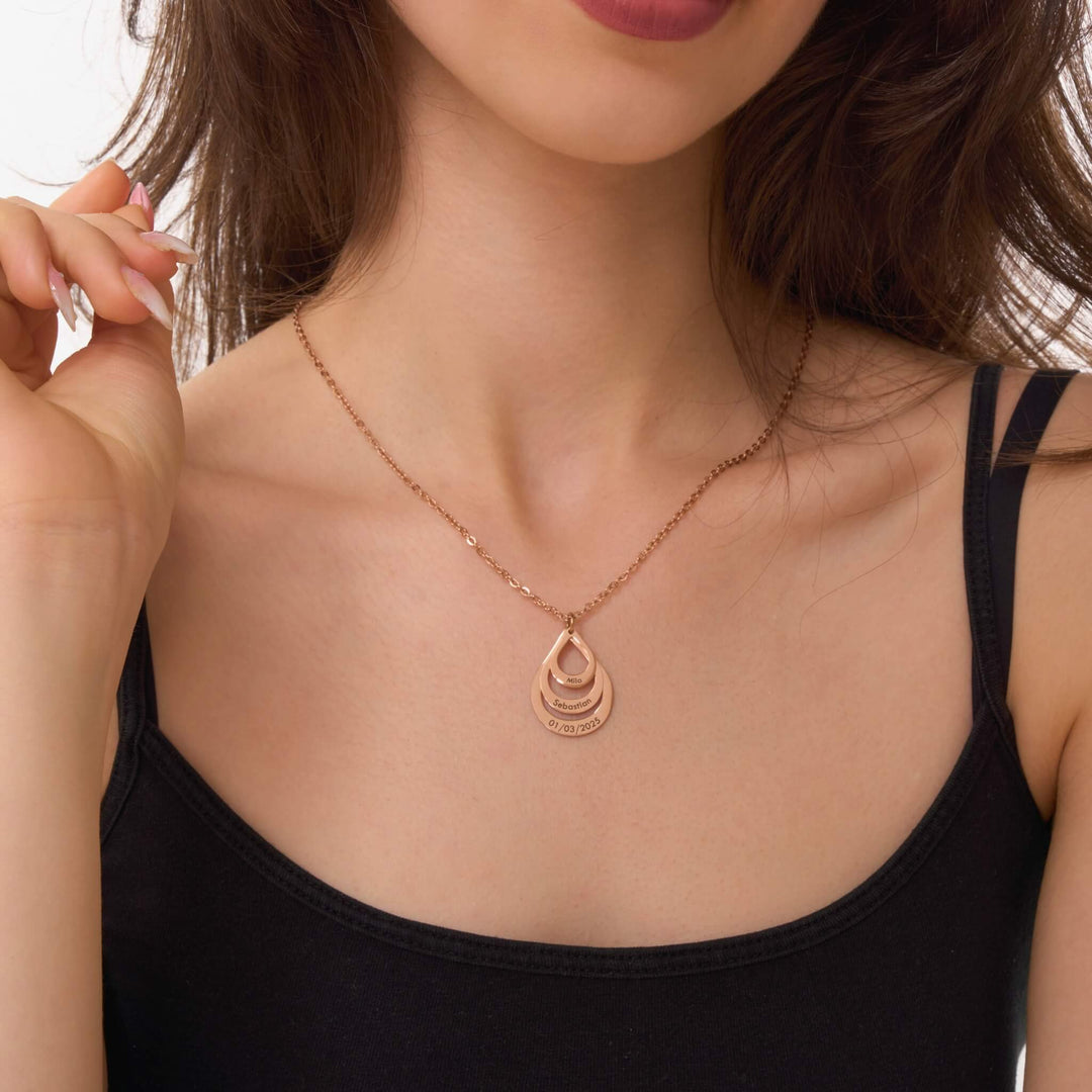 Colar Personalizado com Gotas