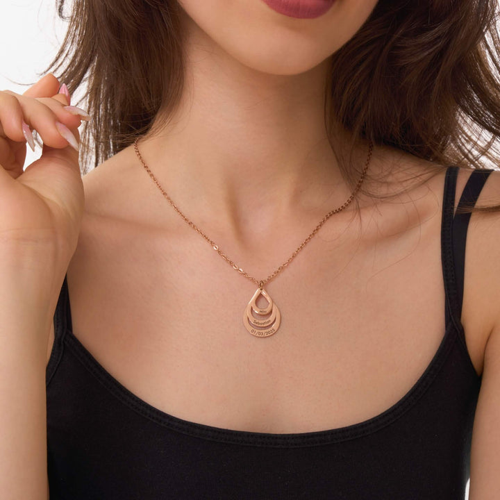 Colar Personalizado com Gotas