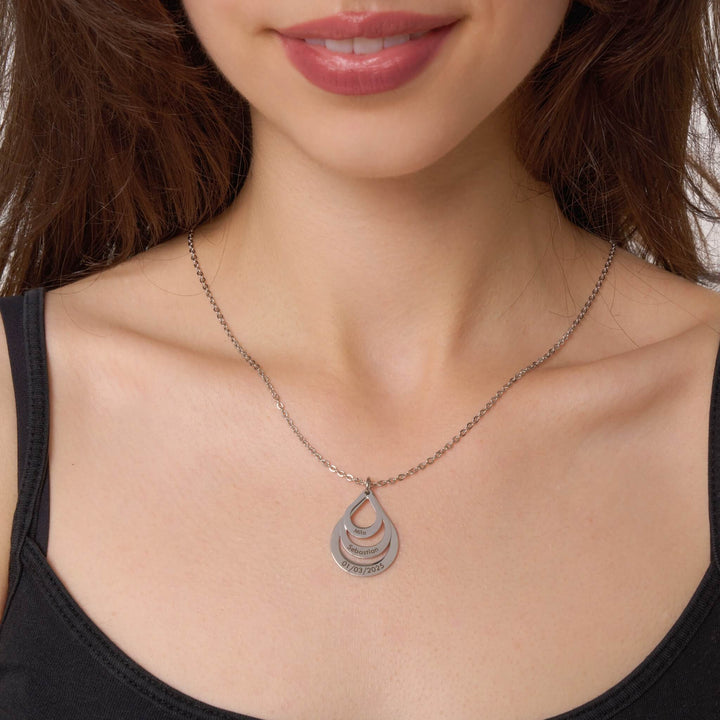 Colar Personalizado com Gotas