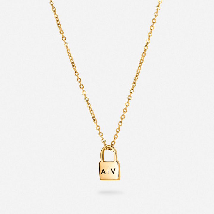 Colar Personalizado com Cadeado