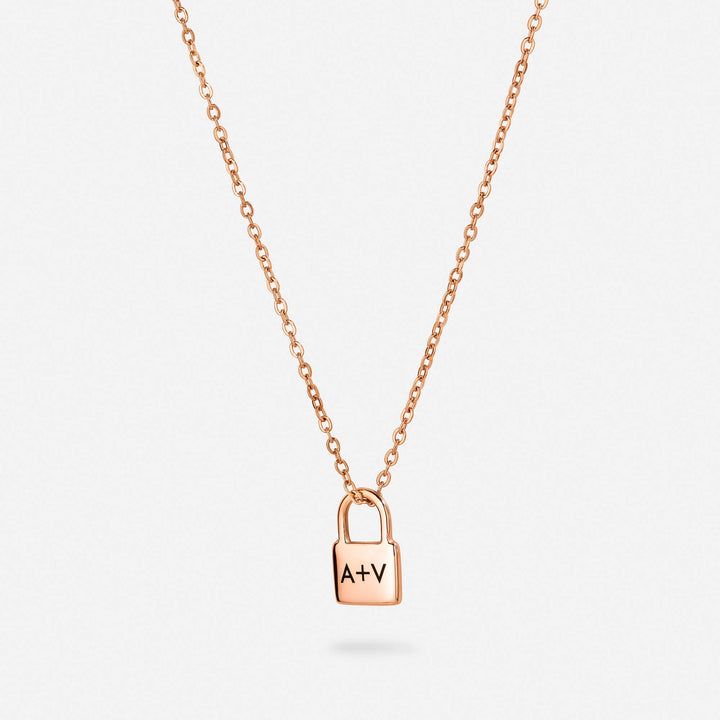 Colar Personalizado com Cadeado