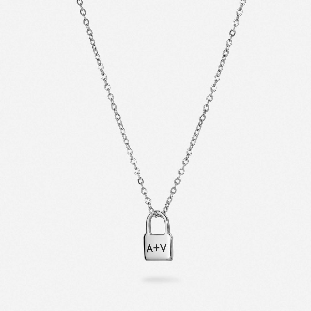 Colar Personalizado com Cadeado