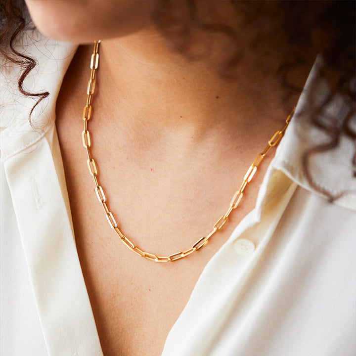 Colar de Corrente Elegante Archen